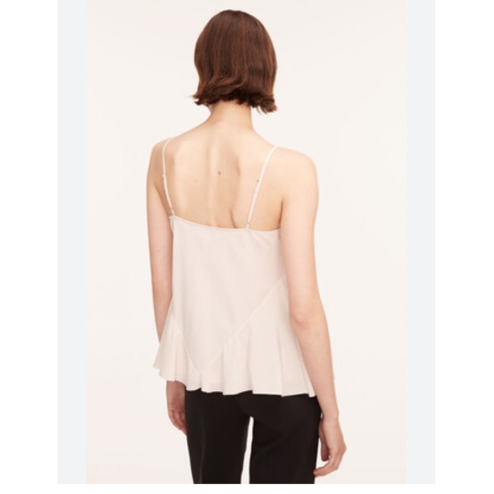 Rebecca Taylor Silk Cami in Ivory. - Picture 2 of 6